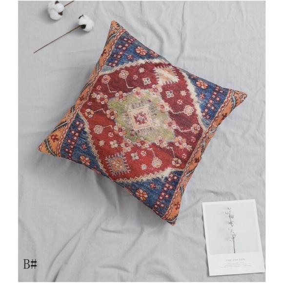 Print cushion/pillow zipper cover - 4 styles - Picture 3 of 11